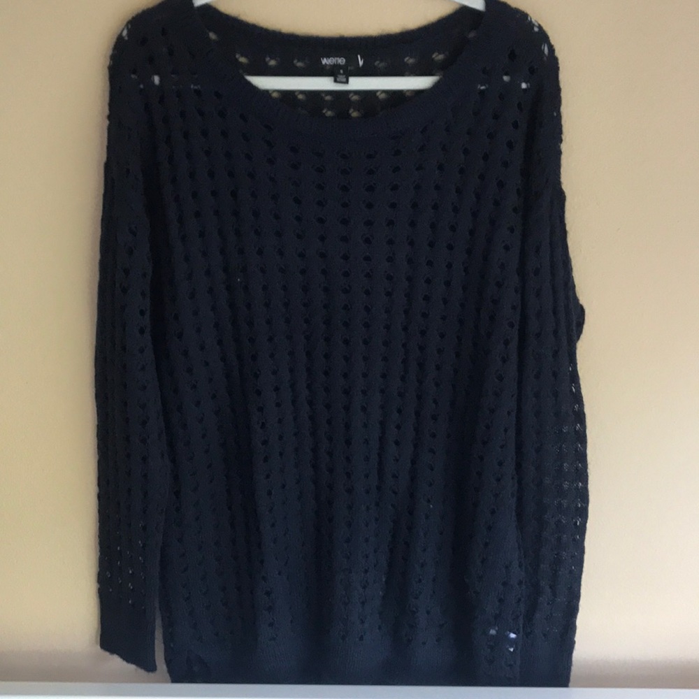 Navy sweater